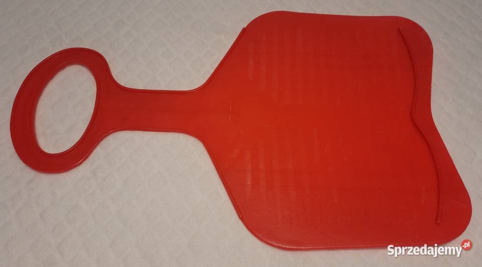 Ślizg zjazdowy dupolot czerwony 35 x 55 Zabawka Czeladź sprzedam