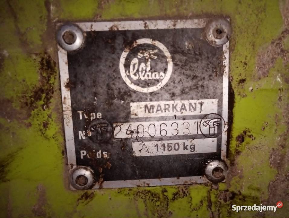 Prasa Claas Markant 55 Pionki