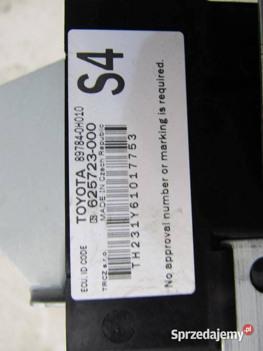 STEROWNIK MODUŁ IMMOBILIZERA PEUGEOT 108 C1 II