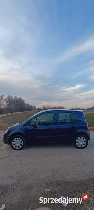 Renault Modus 12 benzyna Rok produkcji 2005 Łęg Tarnowski sprzedam