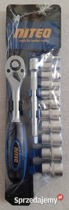 Grzechotka 14 z zestawem nasadek 13 elementów Ełk