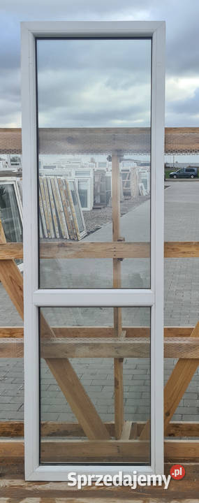 OKNA KacprzaK Witryna 65X213 FIX Używany PCV Lublin sprzedam