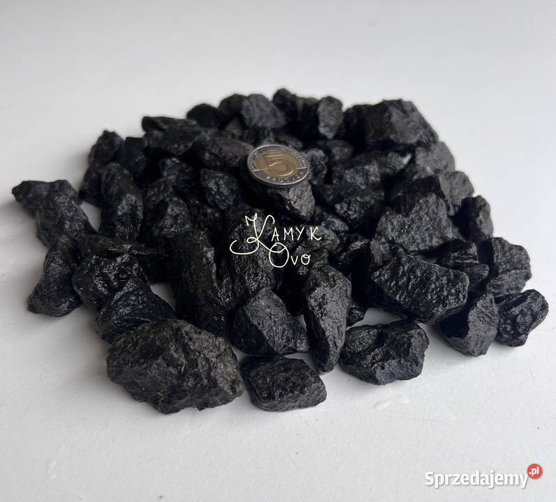 Grys Bazaltowy Czarny Kamień ogrodowy Kruszywo