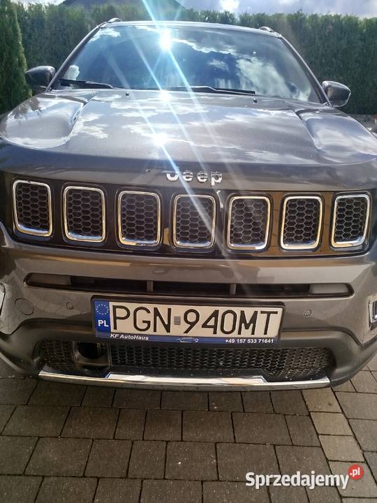 Jeep Compassa 2019r 25200 auto prywatne Compass wielkopolskie Goślinowo