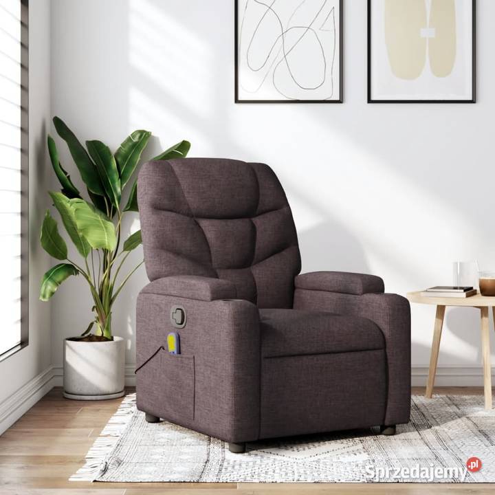 vidaXL Rozkładany fotel masującySKU372458 Warszawa sprzedam