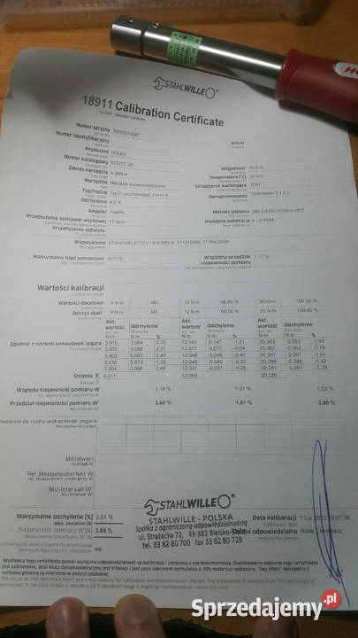 Klucz dynamometryczny Holex Norbar 657277 20 Zielona Góra