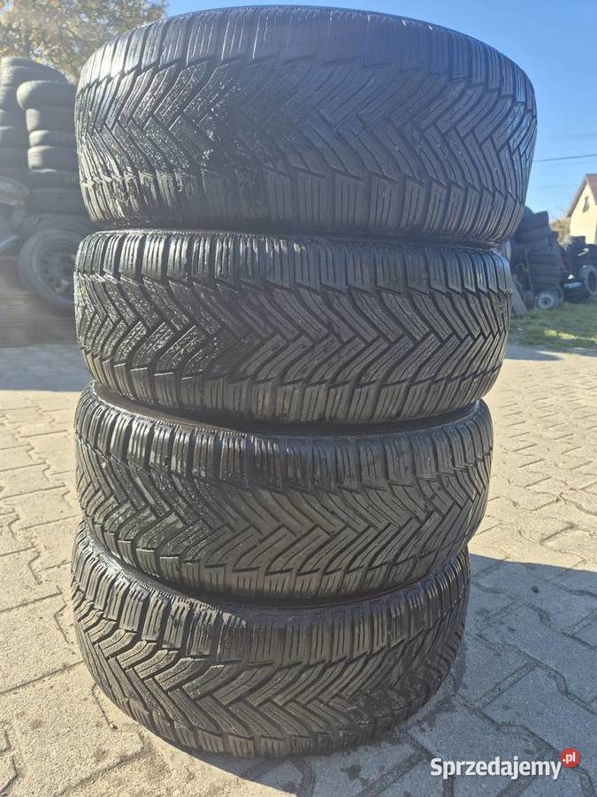 Komplet Opon Zimowych Michelin Alpin 6 21560 R16 215 sprzedam