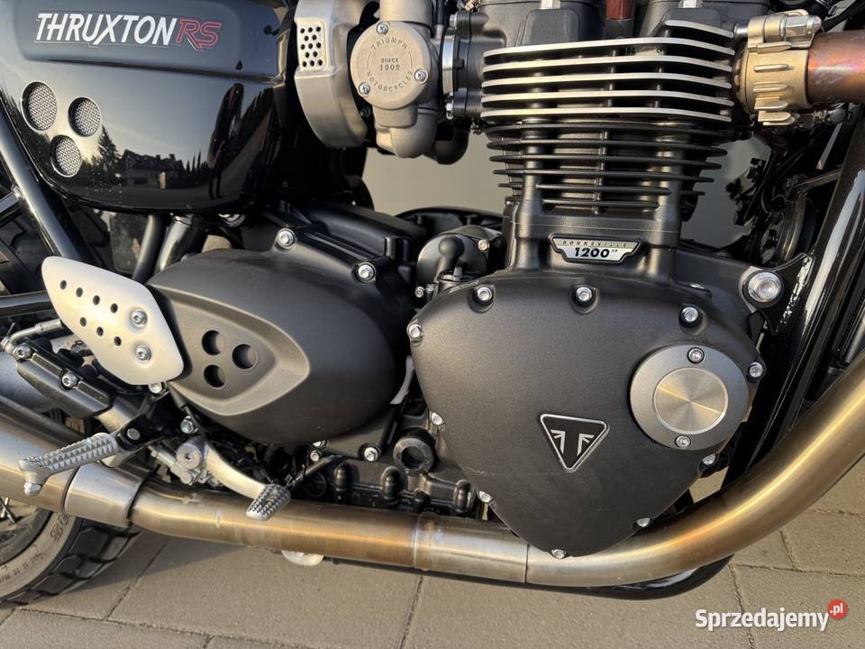 Triumph Thruxton RS 1200 Salon 4 ABS Triumph Olsztyn sprzedam