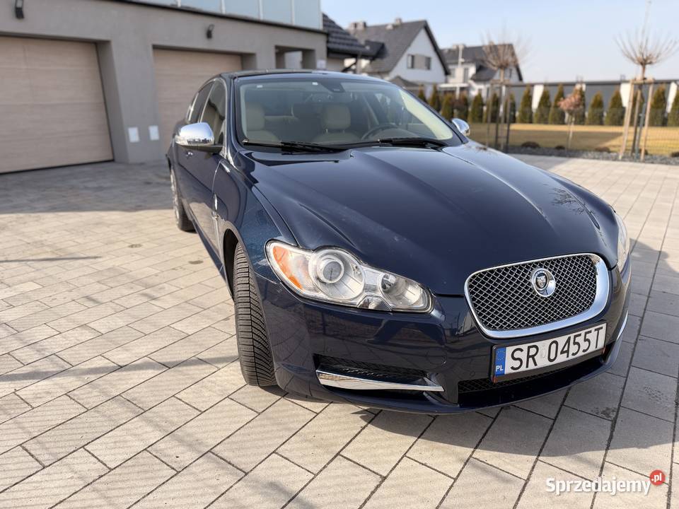 Jaguar XF 27 diesel 175 2008r jasne skory Gotartów sprzedam