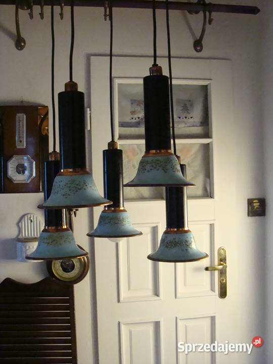 Stylowy lampa kaskadowa z lat 70 Pozostałe Wrocław