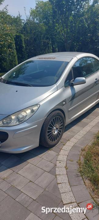 Do sprzedania Peugeot kabriolet 307 cc z 2007 r 1600cm3 Kraków