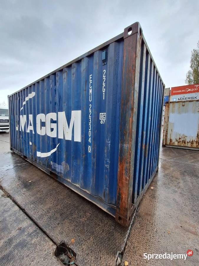 Kontener morski magazynowy 20DV 6 metrowy podkarpackie Krosno