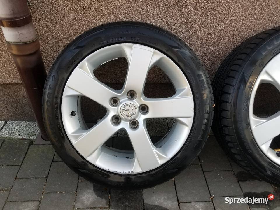 Felgi aluminiowe 17 z oponami Mazda 4 sztuki z Jaworzno