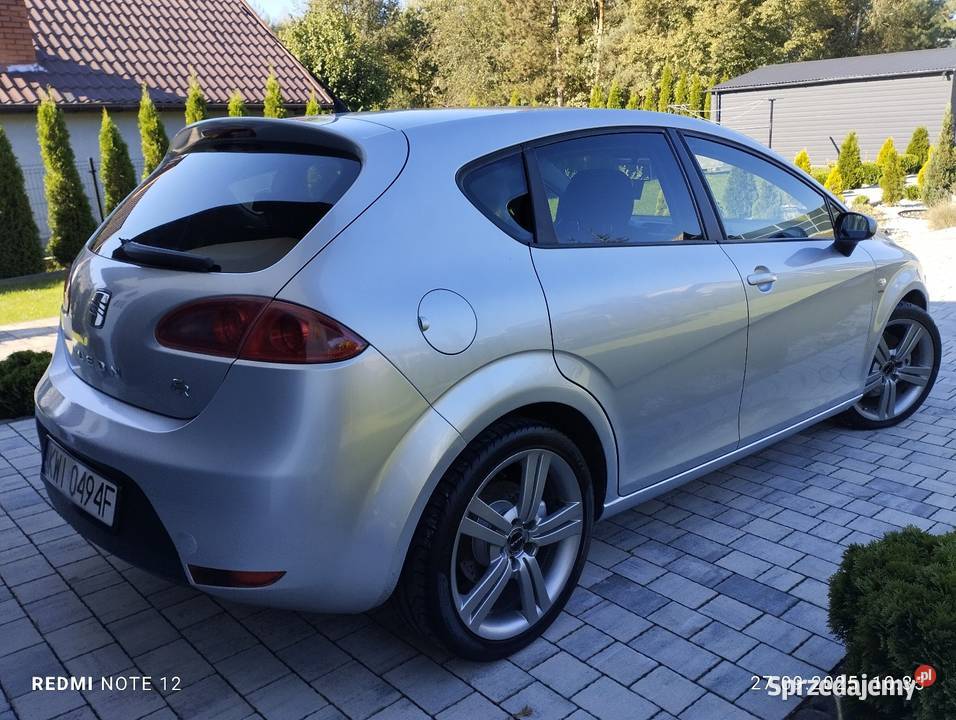 SEAT LEON FR 20 TDI 170 klima elektryka alu 18 srebrny Dębica