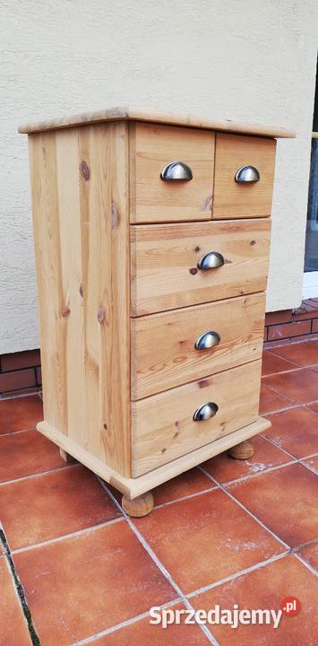 Szafka nocna stolik komoda apteczna drewniana mazowieckie Sulbiny