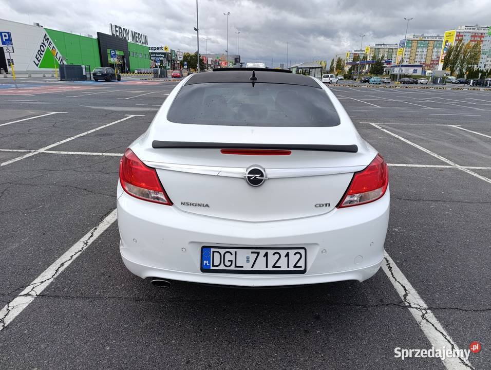 Opel Insignia OPC lineniski przebieg manualna dolnośląskie Głogów sprzedam