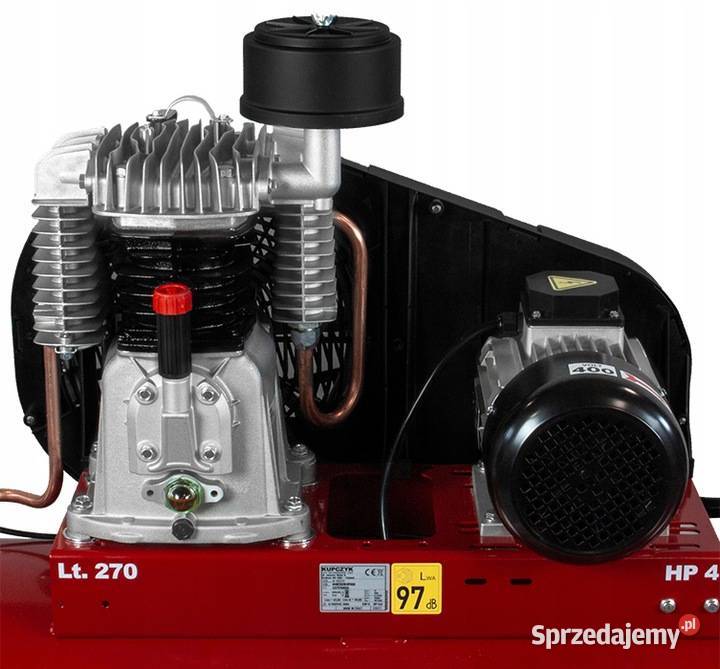 Kompresor Sprężarka 270 Litrów KK 590270 Kupczyk Kompresory Warka