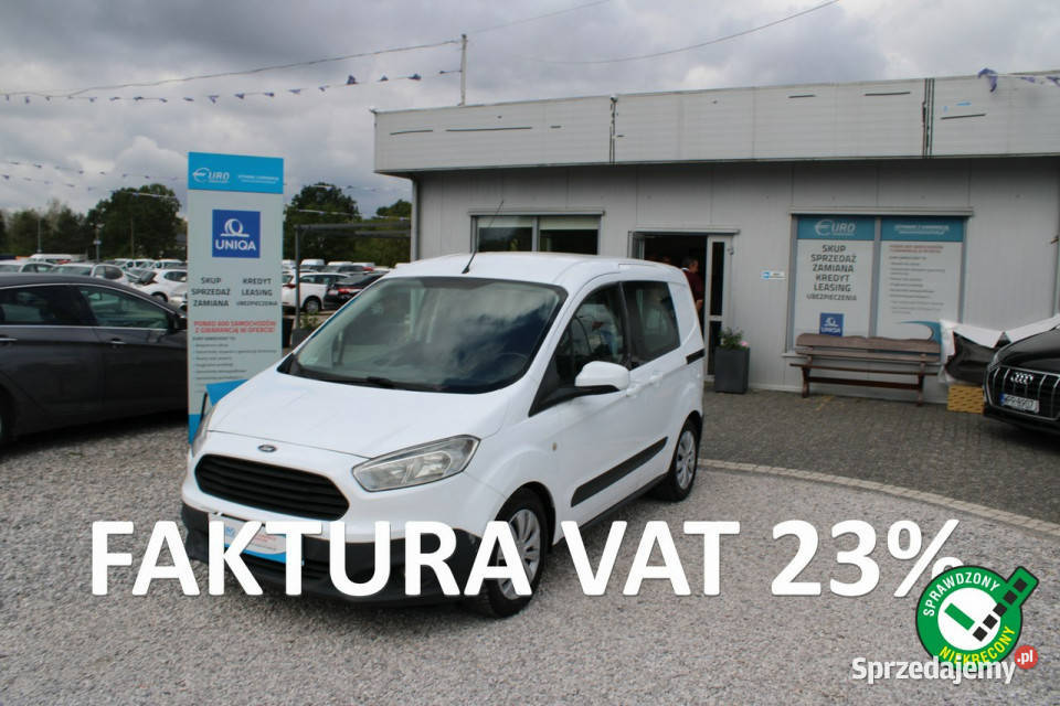 Ford Transit Courier Gwarancja Fvat Salon Polska biały Warszawa