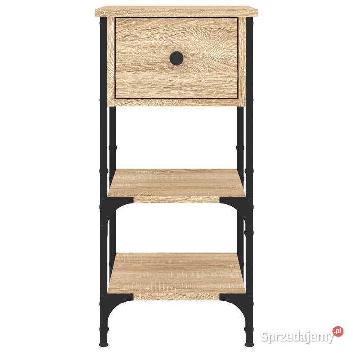 Szafka nocna dąb sonoma 34x36x70 materiał Nocne Warszawa