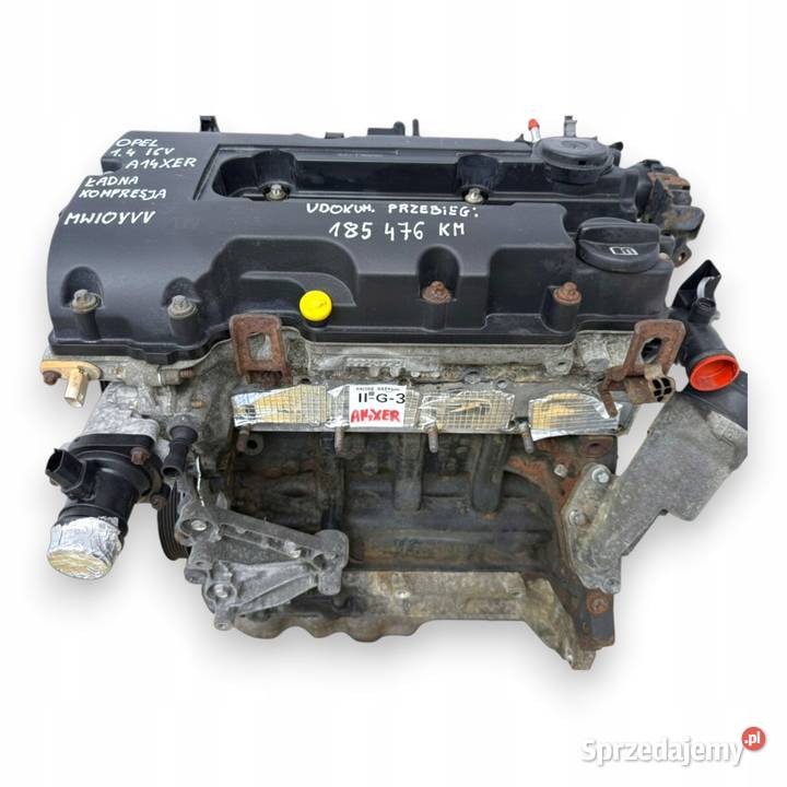 SILNIK A14XER Opel Meriva B Corsa D Astra IV J osobowe Silniki kompletne
