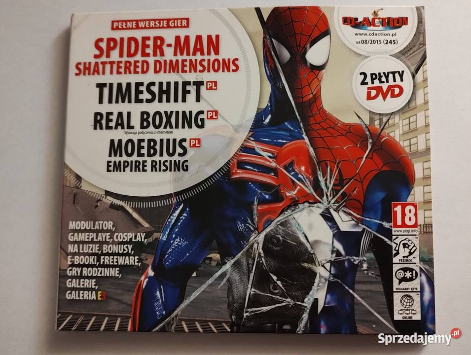 Gra spider Man shattered dimensions 2 CD 2015 strategiczne Katowice