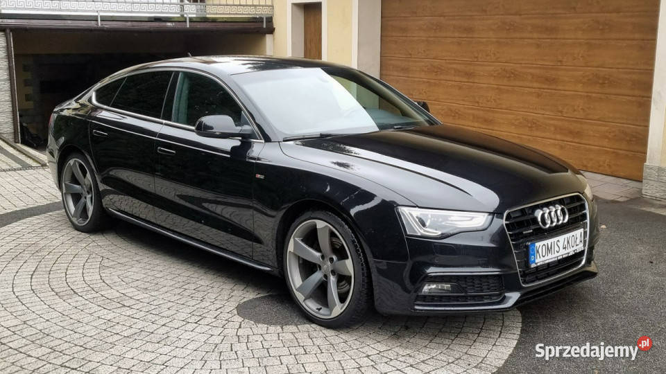 Audi A5 Sportback SLine Quattro 177 GWARANCJA serwisowany w ASO Płońsk