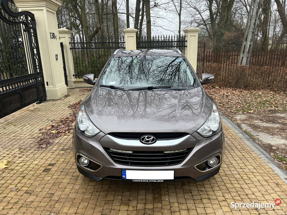 Hyundai ix35 20 CRDi 136 4WD 4x4 Premium szary ix35 świętokrzyskie Nowa Słupia