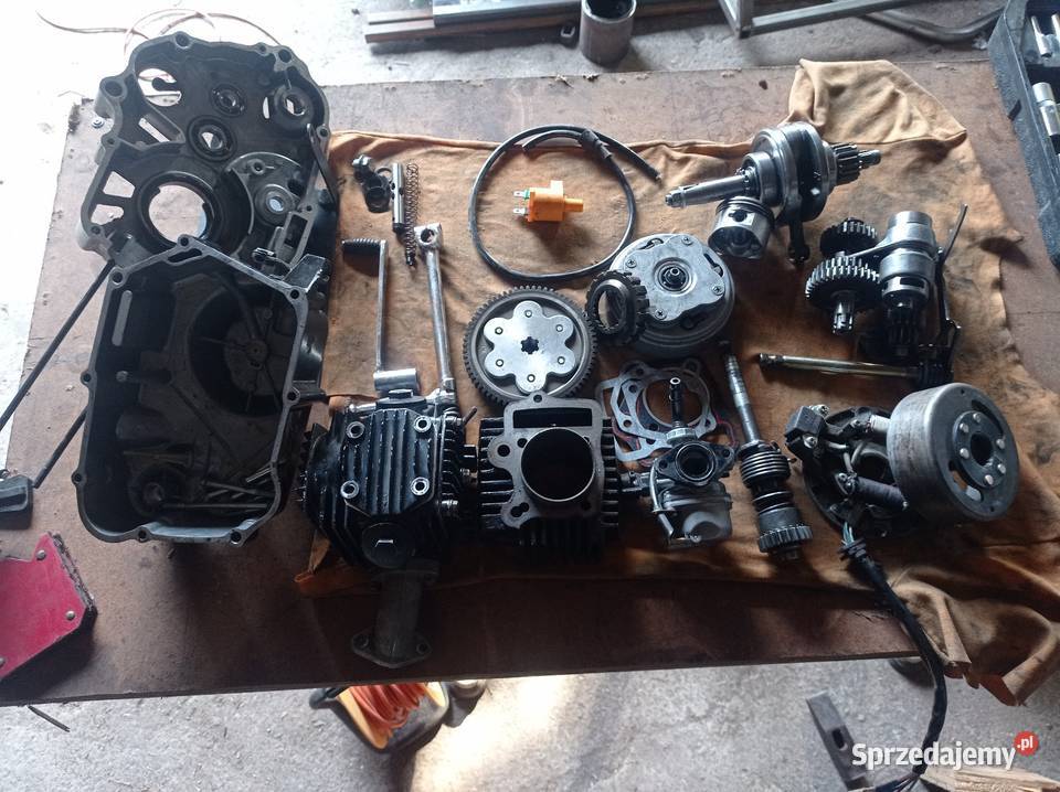 Posiadam wszystkie części do silnika kxd loncin Motoryzacja Oronne