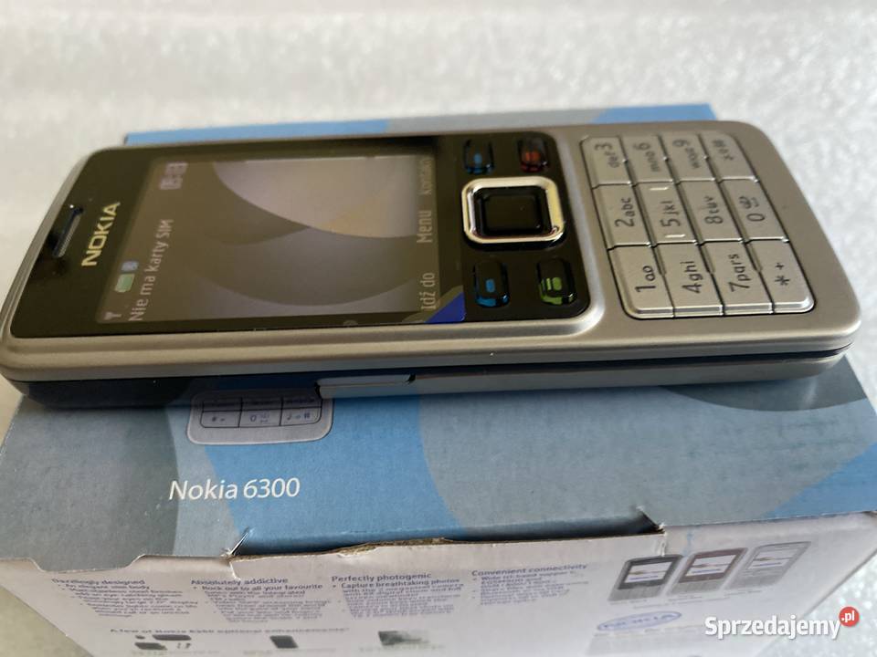 Nokia 6300 Pełny zestaw śląskie