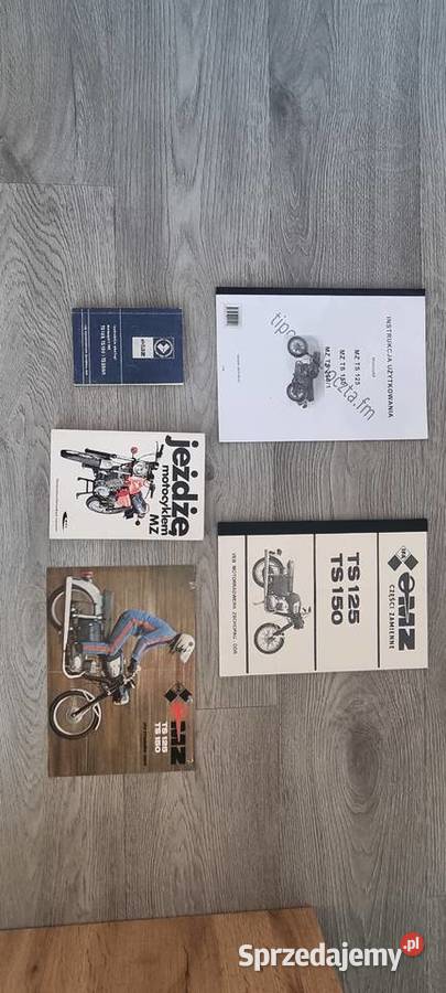 Literatura mz ts 125150 prospekt poradniki