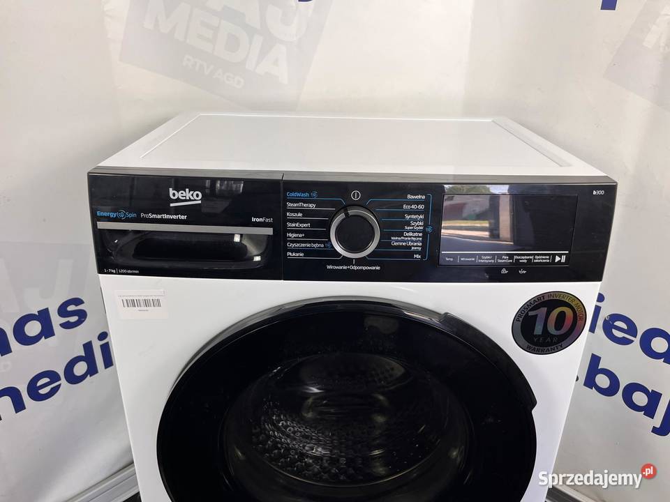 Pralka Beko b300 BM3WFU47215WBDC EnergySpin Slim mazowieckie Warszawa