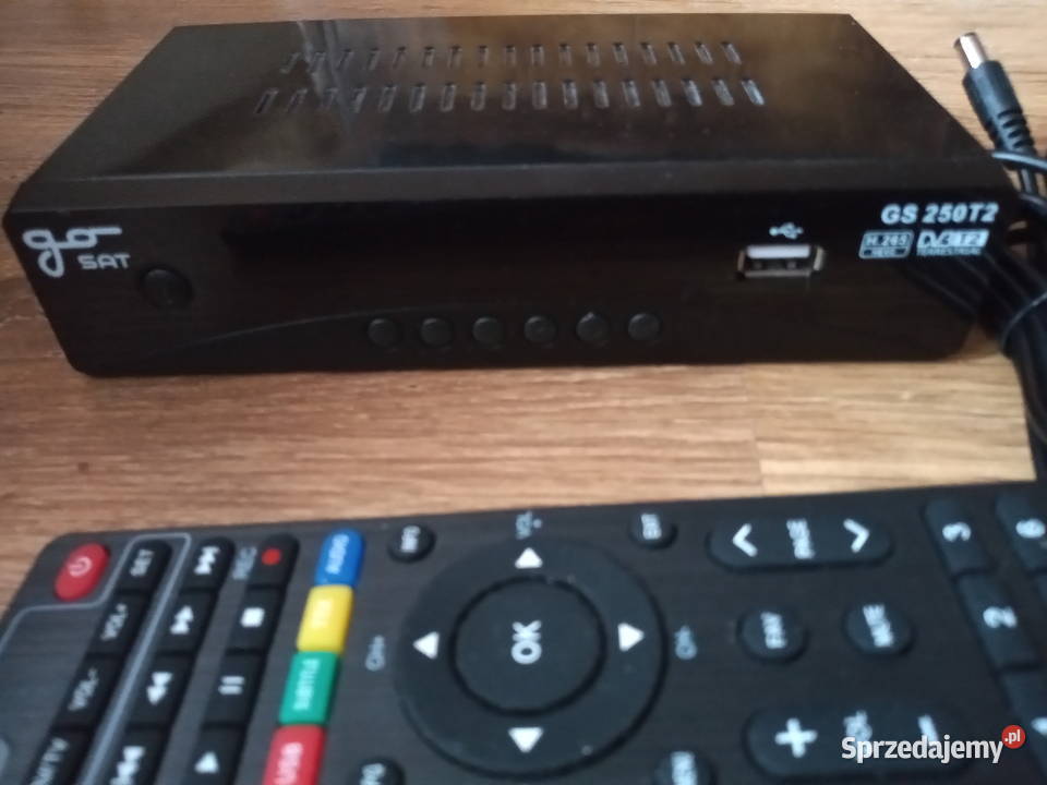 dekoder tuner dvbt2 Gosat Wrocław