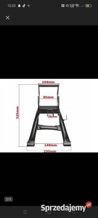 Wahacz atv 125 tył koło 7 hb mazowieckie Trawy