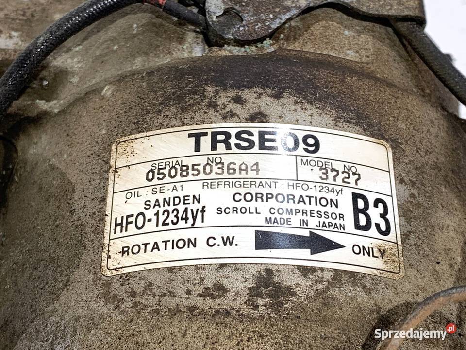 SPRĘŻARKA KLIMATYZACJI HONDA CIVIC IX TRSE09 14