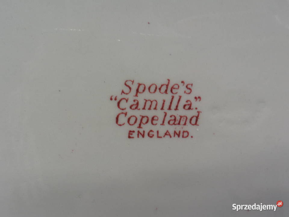 Antyczny półmisek SPODE Pink Camilla Vintage sprzedam