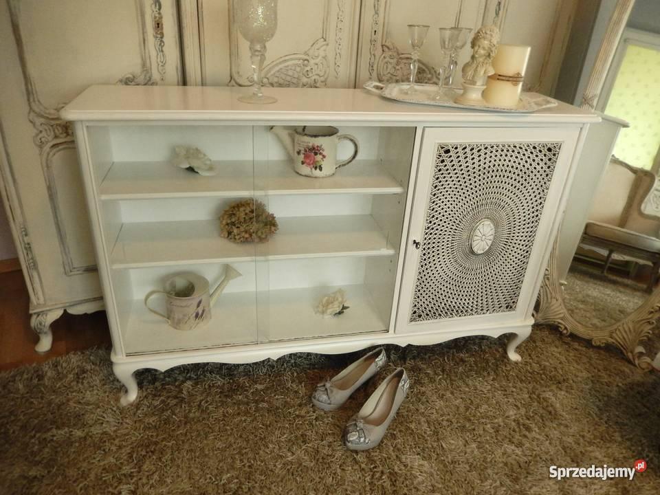 komoda francuska rtv shabby chicrafia ludwik Lubin