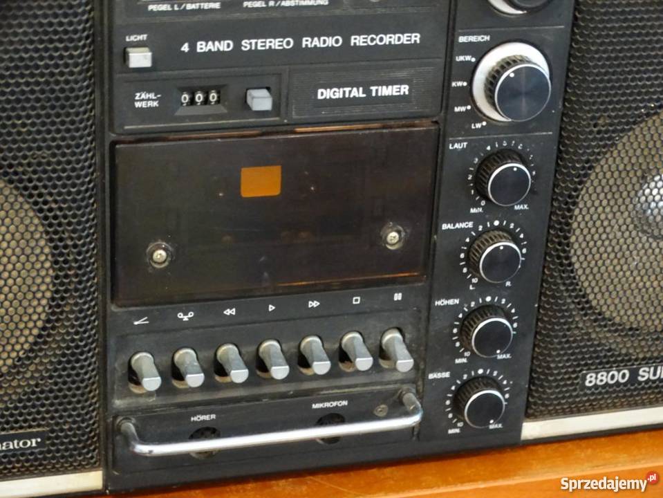 Universum Senator 8800 Vintage Ghettoblaster podkarpackie Jasło