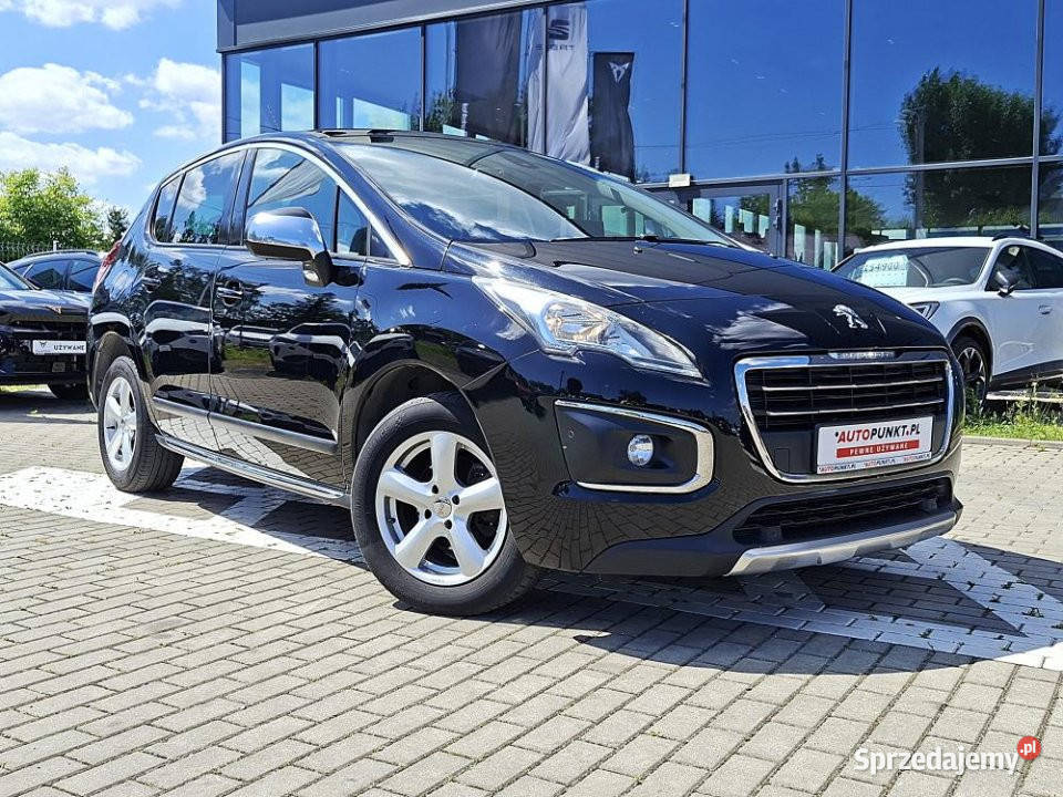 Peugeot 3008 2015r ASO Półskóra Panorama HUD Rok produkcji 2015 małopolskie Kraków