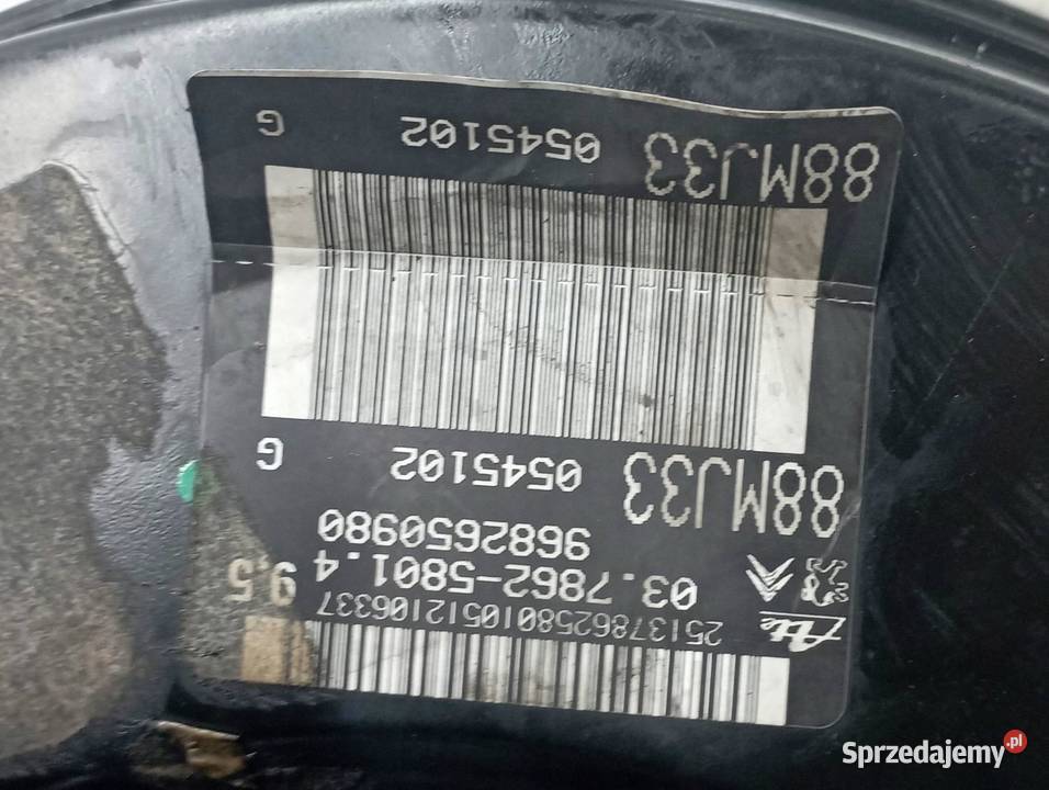 POMPA HAMULCOWA SERWO 9682650980 Peugeot 3008 I świętokrzyskie sprzedam