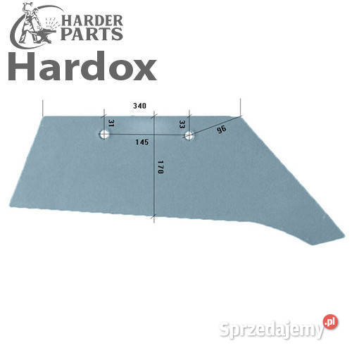 Lemiesz 300ha HARDOX 27230401P części do pługa Suwałki