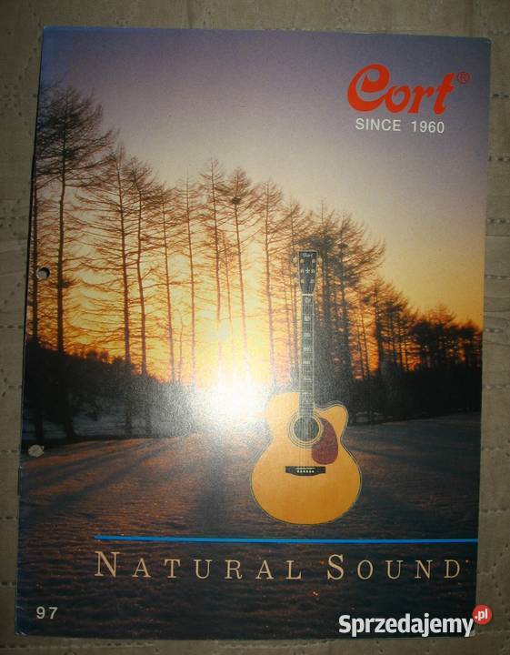 Cort Acoustic Guitars 1997 Catalog katalog gitar