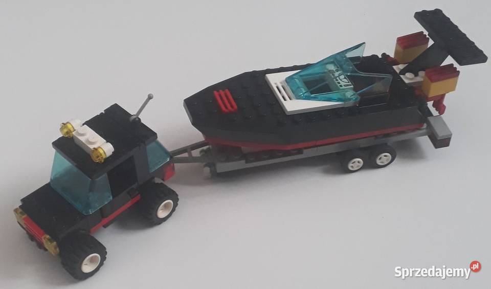 Klocki LEGO System auto z motorówką 6596 Wave Klocki Nowa Sól