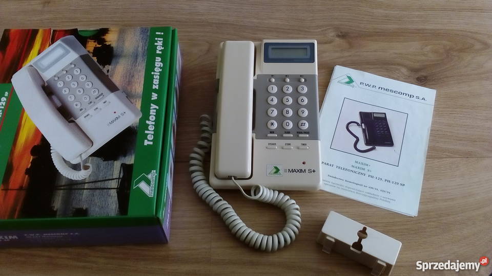 Maxim S stacjonarny telefon mazowieckie