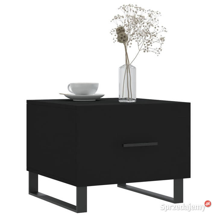 Stoliki kawowe 2 czarne 50x50x40 WM829447 mazowieckie Warszawa