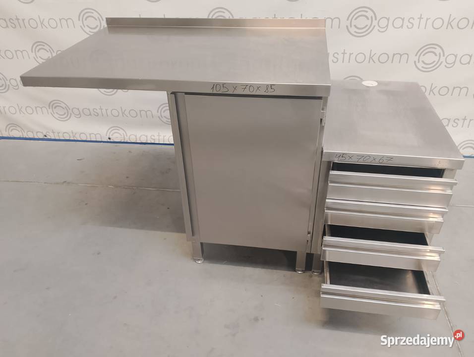 STÓŁ Z MIEJSCEM POD URZĄDZENIE Z OBNIŻONYMI Wrocław sprzedam