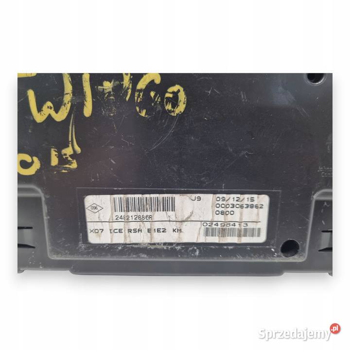 LICZNIK ZEGARY 248212886R Renault Twingo III 10 Chełm