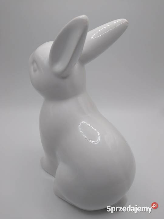 Zając siedzący Ceramika Ozdoba Gdańsk