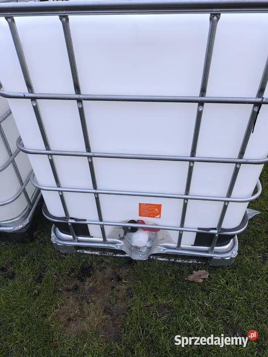 Mauzer 1000l paletopojemnik zbiornik na wode Ostrów Wielkopolski sprzedam