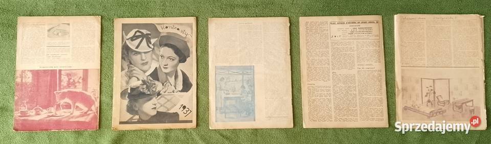 5 numerów Mojej Przyjaciółki z lat 30 śląskie Katowice
