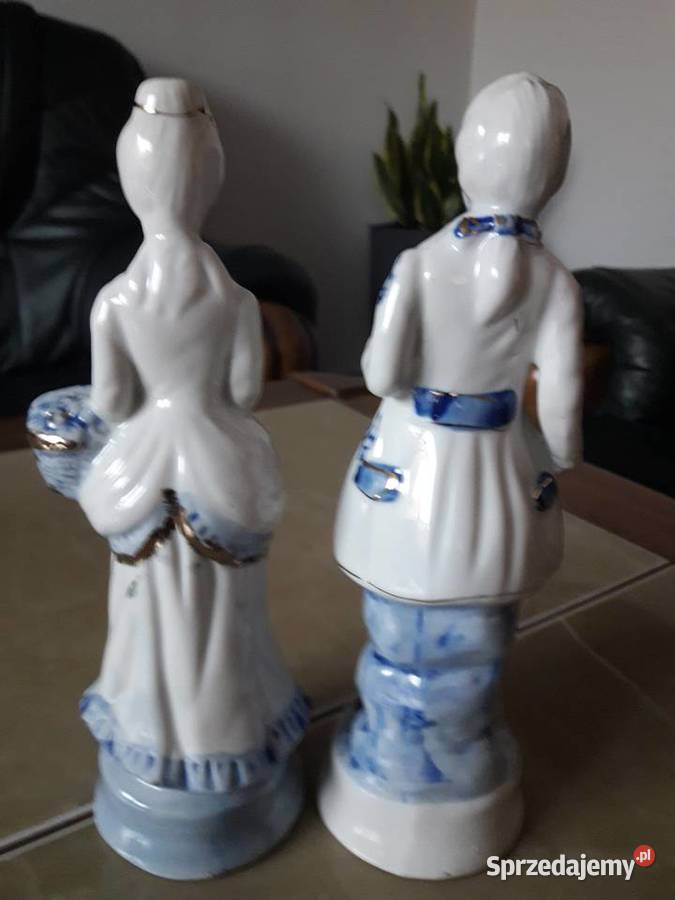 Para dworzan porcelana sygnowana komplet sprzedam
